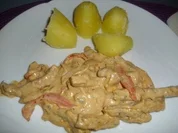 Schnelle Schnitzelpfanne mit Paprika - Rezept