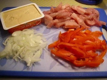 Schnelle Schnitzelpfanne mit Paprika - Rezept - Bild Nr. 2