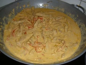 Schnelle Schnitzelpfanne mit Paprika - Rezept - Bild Nr. 4