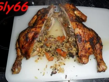 Geflügel:Hähnchen Gefüllt - Rezept - Bild Nr. 16