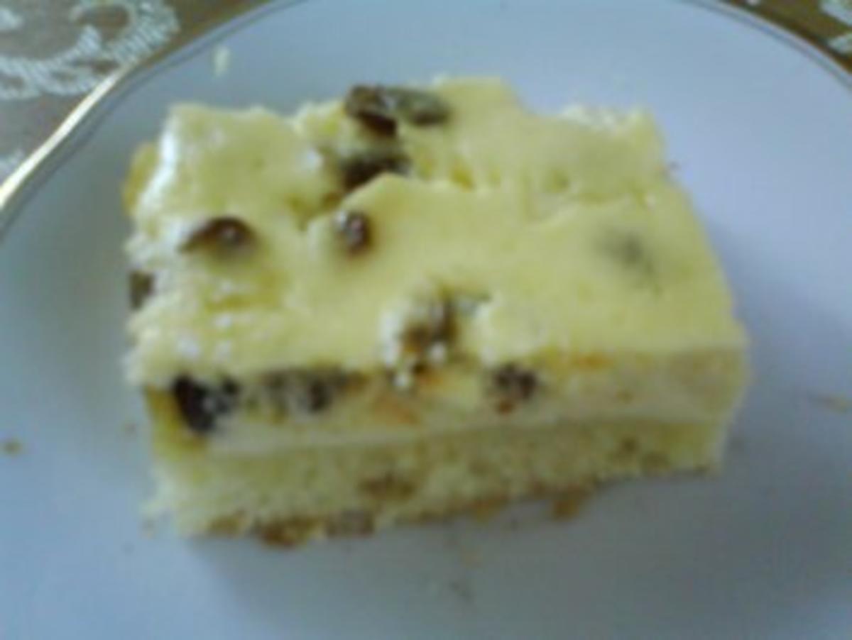 Quarkkuchen mit Magerquark und Rosinen - Rezept mit Bild - kochbar.de