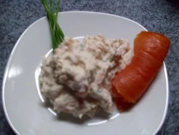 Räucherlachs-Frischkäsecreme - Rezept