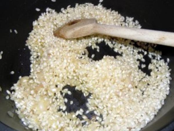 Wildlachsfilet mit Limettenrisotto und Limettenschaum