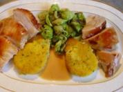 Pute mit Preiselbeerfüllung - Rezept