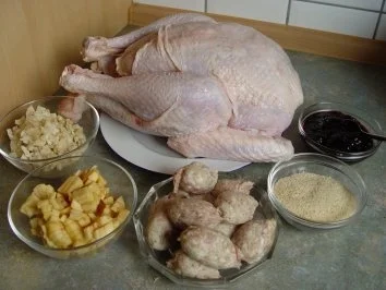 Pute mit Preiselbeerfüllung - Rezept - Bild Nr. 2