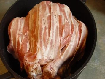 Pute mit Preiselbeerfüllung - Rezept - Bild Nr. 5