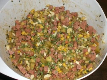 Rezept: Bunter Salat Bunter Salat - Rezept