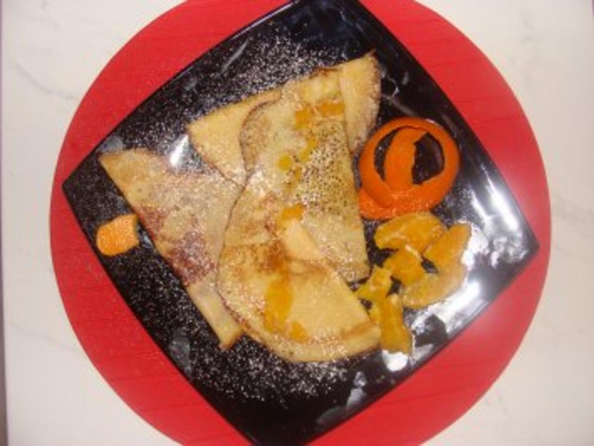 Nachtisch : Crepes Naranja - Rezept