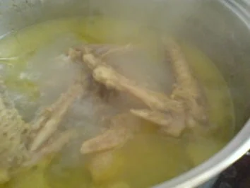 Brühnudeln mit Entenklein - Rezept - Bild Nr. 3