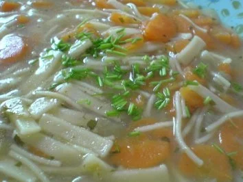 Brühnudeln mit Entenklein - Rezept - Bild Nr. 10