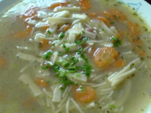 Brühnudeln mit Entenklein - Rezept mit Bild - kochbar.de Brühnudeln mit Entenklein - Rezept mit Bild - kochbar.de