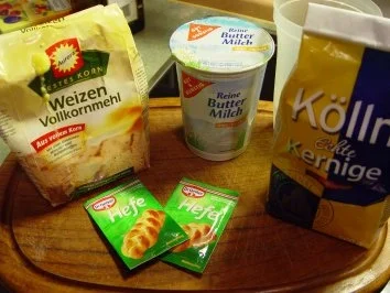 Rezept: Weizen-Haferflocken-Brot Bild Nr. 2 Weizen-Haferflocken-Brot - Rezept - Bild Nr. 2