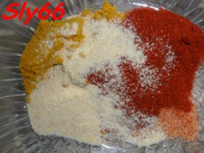 Marinade:Curry-Paprika Marinade für Hähnchen - Rezept