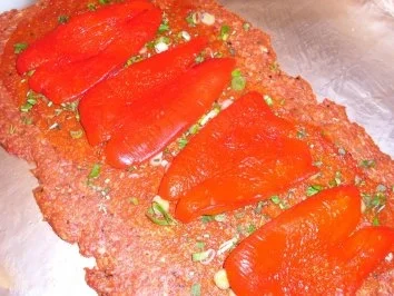 Fleisch: Ungarische Paprika-Hackrolle - Rezept - Bild Nr. 8