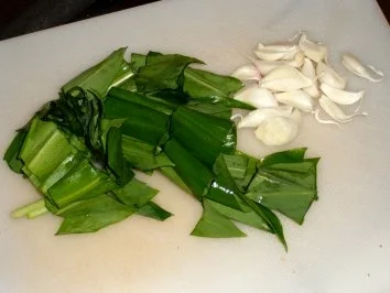 Rezept: Saltimbocca mit Bärlauchpüree Bild Nr. 4 Saltimbocca mit Bärlauchpüree - Rezept - Bild Nr. 4