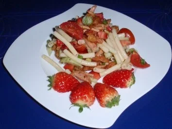 Rezept: Frühlingshafter Nudelsalat Bild Nr. 9 Frühlingshafter Nudelsalat - Rezept - Bild Nr. 9