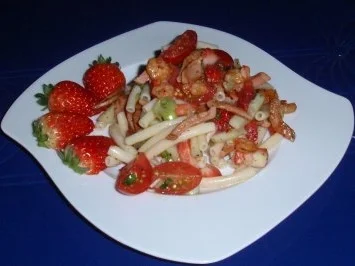 Rezept: Frühlingshafter Nudelsalat Bild Nr. 10 Frühlingshafter Nudelsalat - Rezept - Bild Nr. 10