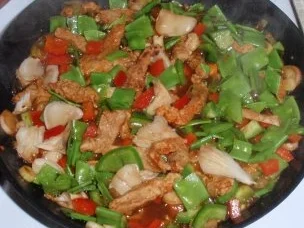 Filet-Gemüse-Pfanne mit Nudeln - Rezept - Bild Nr. 6