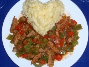 Filet-Gemüse-Pfanne mit Nudeln - Rezept - Bild Nr. 8