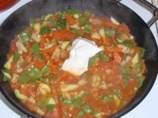 Rezept: Tiefseegarnelen-Gemüsezauber mit Basmati-Reis Bild Nr. 8 Tiefseegarnelen-Gemüsezauber mit Basmati-Reis - Rezept - Bild Nr. 8