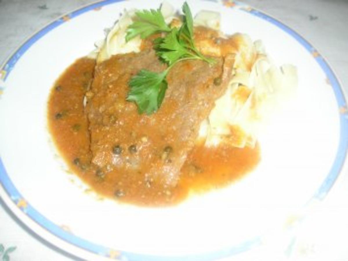 Bilder für Rindsschnitzel mit Pfeffersauce - Rezept