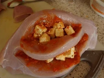 Gefüllter Putenbraten im Speckmäntelchen - Rezept - Bild Nr. 4