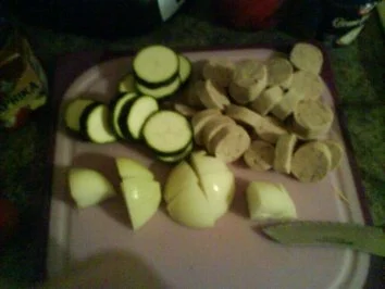 Rezept: Bratwurstschaschlik Bild Nr. 5 Bratwurstschaschlik - Rezept - Bild Nr. 5