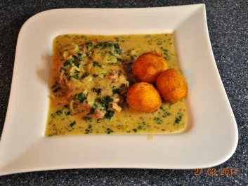 Zwiebelschnitzel - Rezept