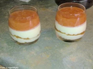 Geschichtete Rhabarber-Creme - Rezept - Bild Nr. 2