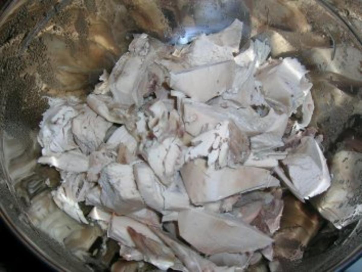 Hühnerpastete im Yufka-Mantel   (Suppenhuhnverwertung) - Rezept - Bild Nr. 3