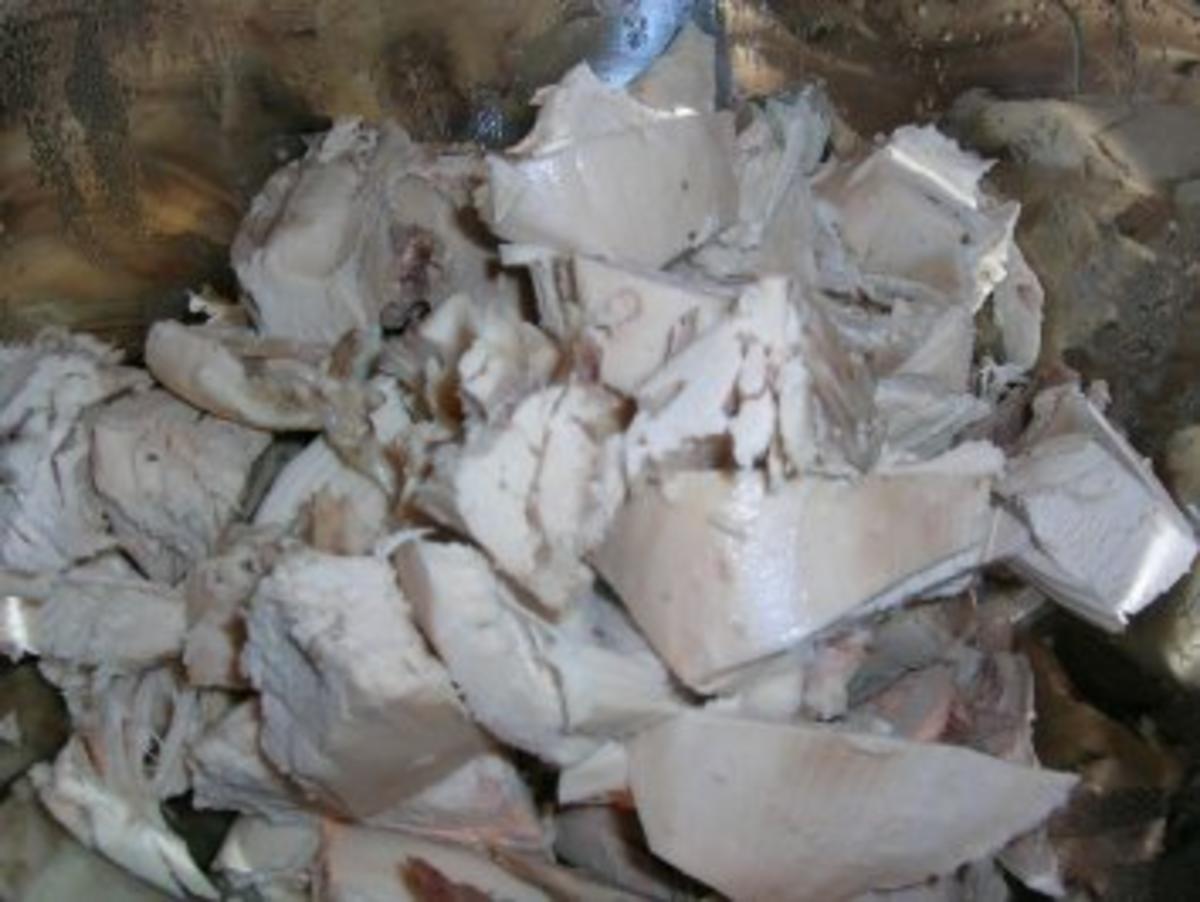 Hühnerpastete im Yufka-Mantel   (Suppenhuhnverwertung) - Rezept - Bild Nr. 4