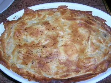 Rezept: Hühnerpastete im Yufka-Mantel (Suppenhuhnverwertung) Bild Nr. 10 Hühnerpastete im Yufka-Mantel (Suppenhuhnverwertung) - Rezept - Bild Nr. 10