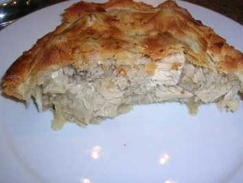 Rezept: Hühnerpastete im Yufka-Mantel (Suppenhuhnverwertung) Bild Nr. 11 Hühnerpastete im Yufka-Mantel (Suppenhuhnverwertung) - Rezept - Bild Nr. 11