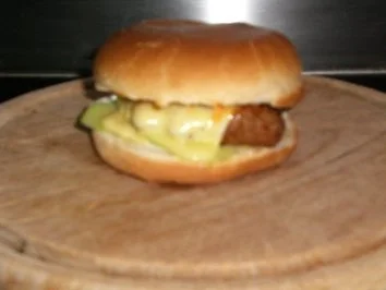 Familien-Cheese-Burger - Rezept