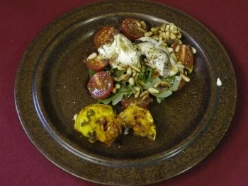 Gambas und Langustinos al pil-pil an Liebessalat (Fabian Harloff) - Rezept