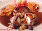 gefüllte Kaninchenkeulen "Cabanocey" - Rezept
