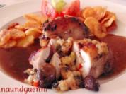 gefüllte Kaninchenkeulen "Cabanocey" - Rezept