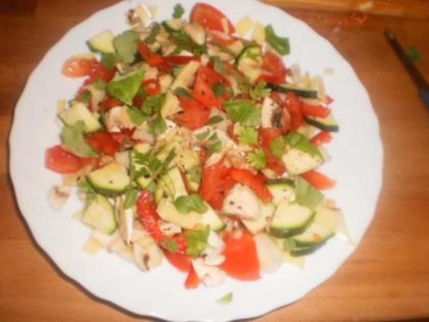 schneller Abendsalat - Rezept mit Bild - kochbar.de