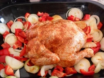 Ungarisches Zwiebelhähnchen - Rezept - Bild Nr. 3