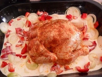 Ungarisches Zwiebelhähnchen - Rezept - Bild Nr. 4