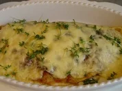 Pfannkuchen mit mediterranem Spinat gefüllt - Rezept