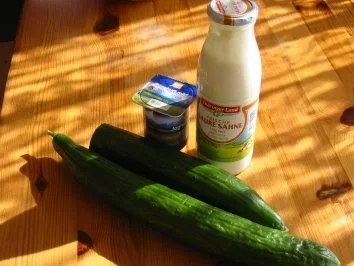 Gurkensalat wie er mir schmeckt - Rezept