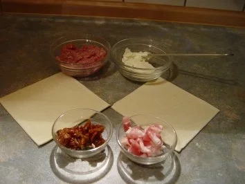 Blätterteig-Calzone gefüllt mit Hackfleisch - Rezept - Bild Nr. 2