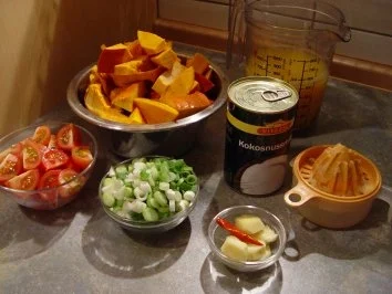 Kürbis-Kokos-Suppe - Rezept - Bild Nr. 2