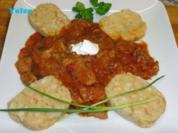 Rezept: Krautfleisch, scharf + Serviettenknödel Krautfleisch, scharf + Serviettenknödel - Rezept