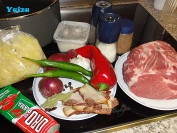 Krautfleisch, scharf + Serviettenknödel - Rezept - Bild Nr. 2