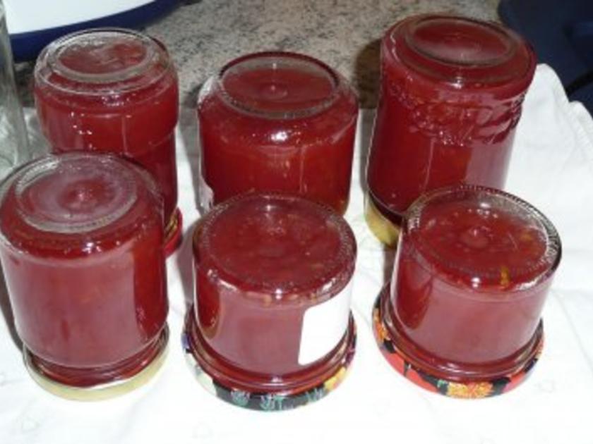 Marmelade: Johannisbeer Aprikosengelee - einfach - von Willmei