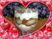 Dessert :Keks mit Schwips und Melone - Rezept