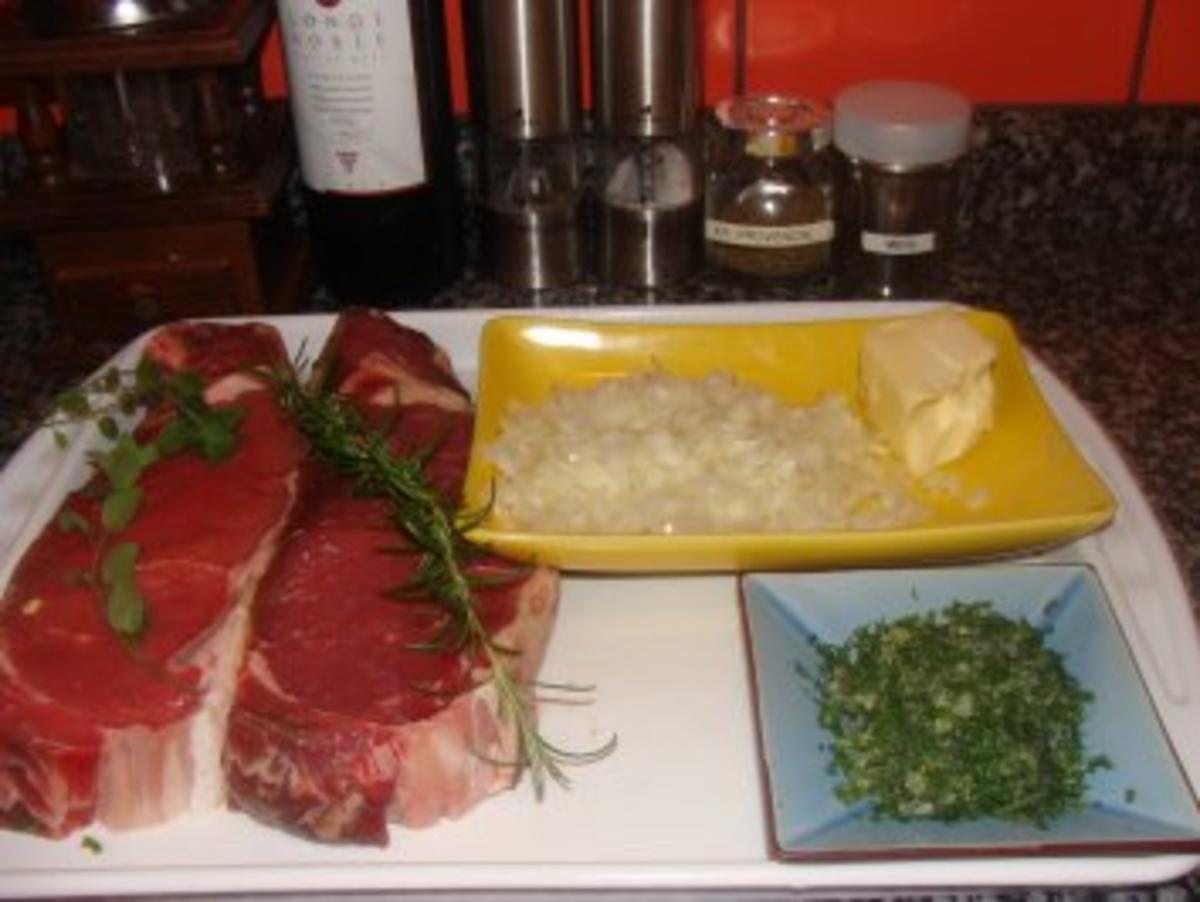 Fleisch : -Entrecote in Rotwein- - Rezept - Bild Nr. 6