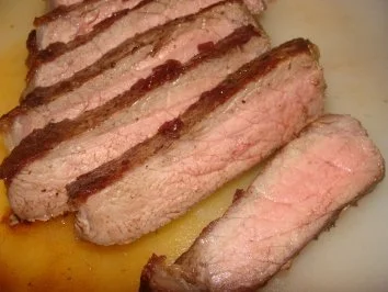 Rezept: Fleisch : -Entrecote in Rotwein- Bild Nr. 2 Fleisch : -Entrecote in Rotwein- - Rezept - Bild Nr. 2